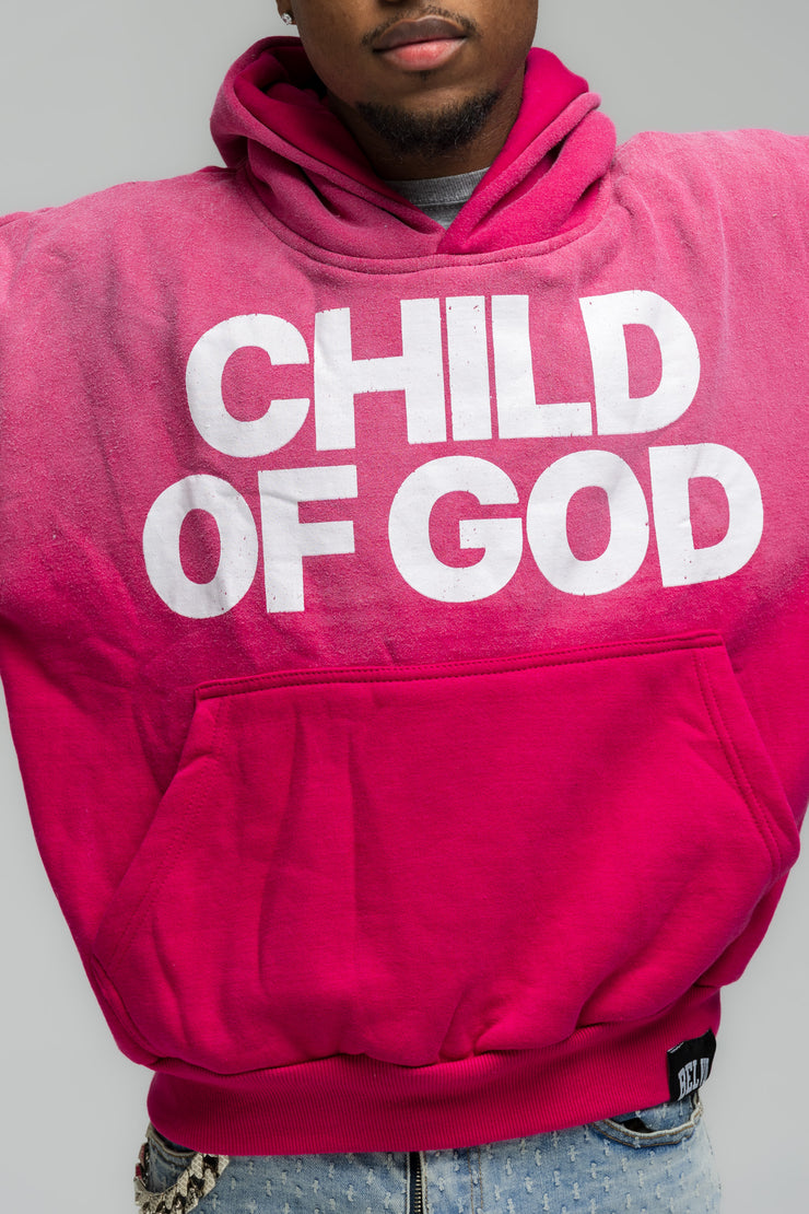 Child Of God Hoodie - Pink