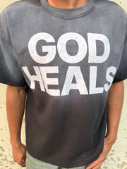 God Heals Tee - Black