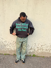 Stand Still Hoodie - Black