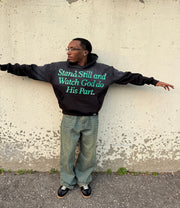Stand Still Hoodie - Black