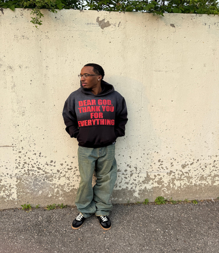 Dear God Hoodie - Black