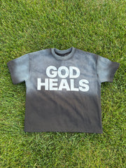 God Heals Tee - Black